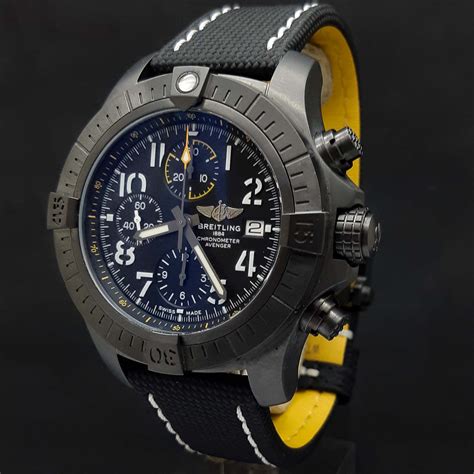 breitling avenger 43mm chronometer|Breitling chronograph 45 night.